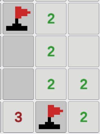 扫雷游戏画面展示2