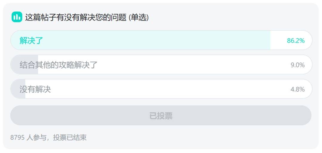Phigros攻略用户满意度投票结果