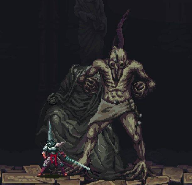 神之亵渎特彼达德BOSS战斗场景