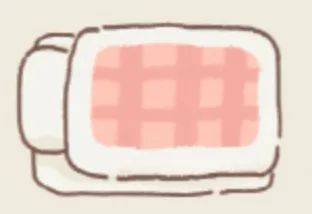 遇见你的猫粉色小床与猫咪