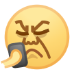玩家气到无奈捂脸emoji